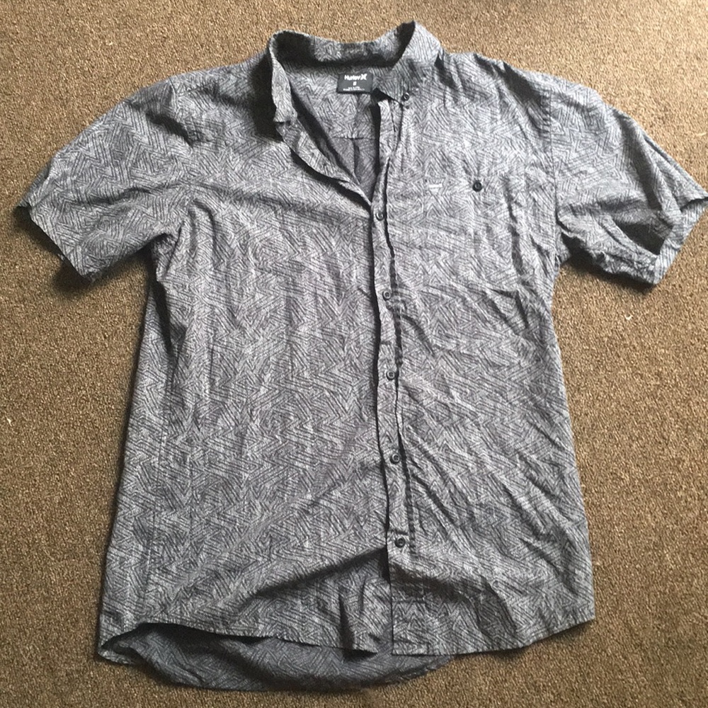 Hurley button up shirt